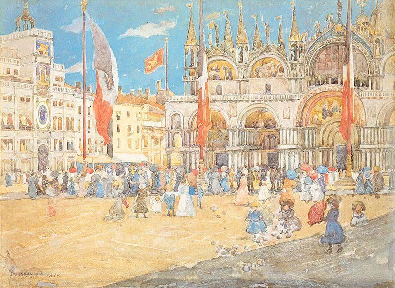 Maurice Prendergast St. Mark Venice